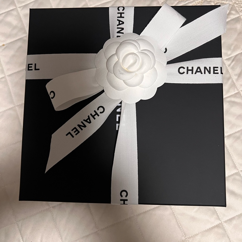 CHANEL ❤️‍🔥BLACK QUILTED NEW CC LOGO GOLD BUCKLE BELT size 85 - Picture 4 of 13